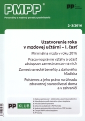 Kniha PMPP 2-3/2016 (Uzatvorenie roka v mzdovej učtárni