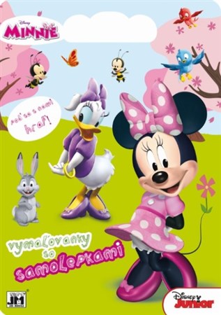 Vymaľovanky so samolepkami - Minnie kúpite na Gorila.sk