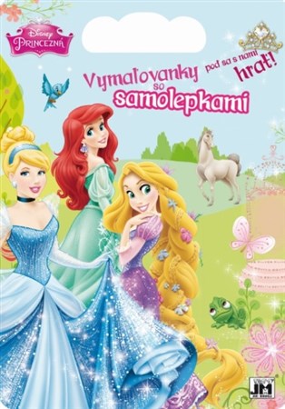 Princezná (Vymaľovanky so samolepkami