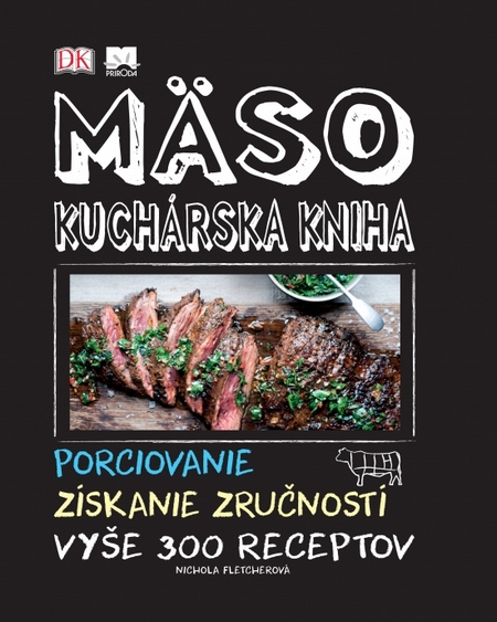Kniha Mäso - kuchárska kniha