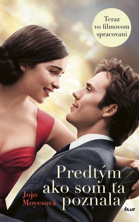 Kniha Predtým ako som ťa poznala - filmová obálka - Jojo Moyes,Tamara Chovanová
