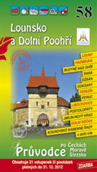 Lounsko a Dolní Poohří 58. - Průvodce po Č,M,S + volné vstupenky a poukázky kúpite na Gorila.sk