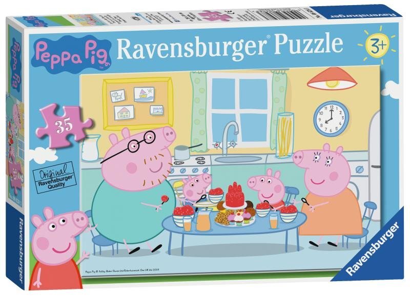 Prasátko Peppa snídá