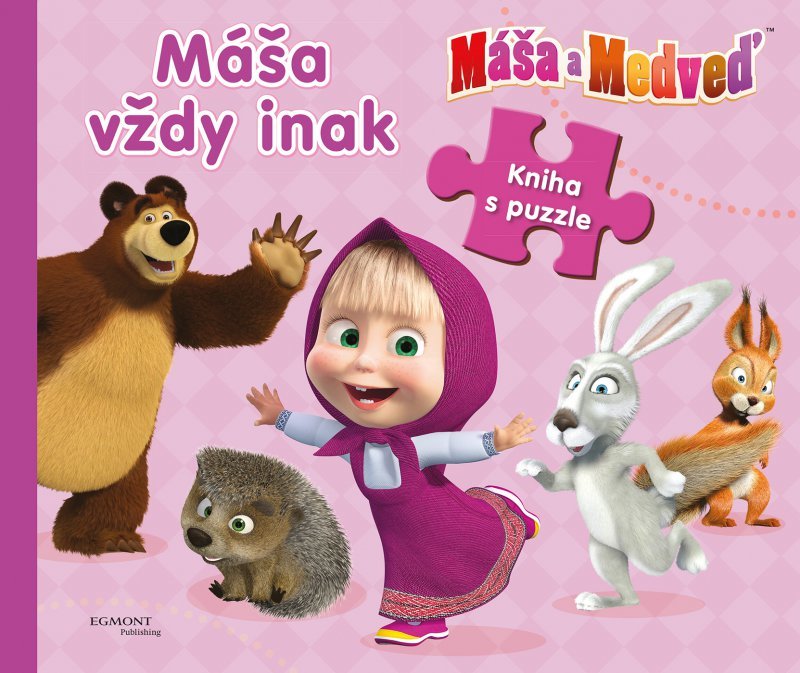 Kniha Máša a medveď - Máša vždy inak