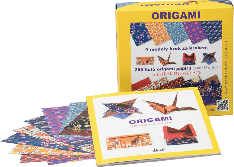 Kniha Origami – Abstraktní variace