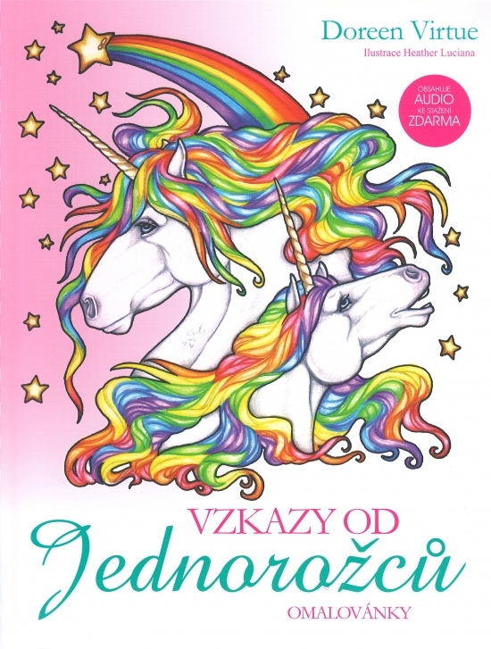 Kniha Vzkazy od jednorožců (Omalovánky)