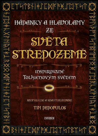 Kniha Hádanky a hlavolamy ze světa Středozemě