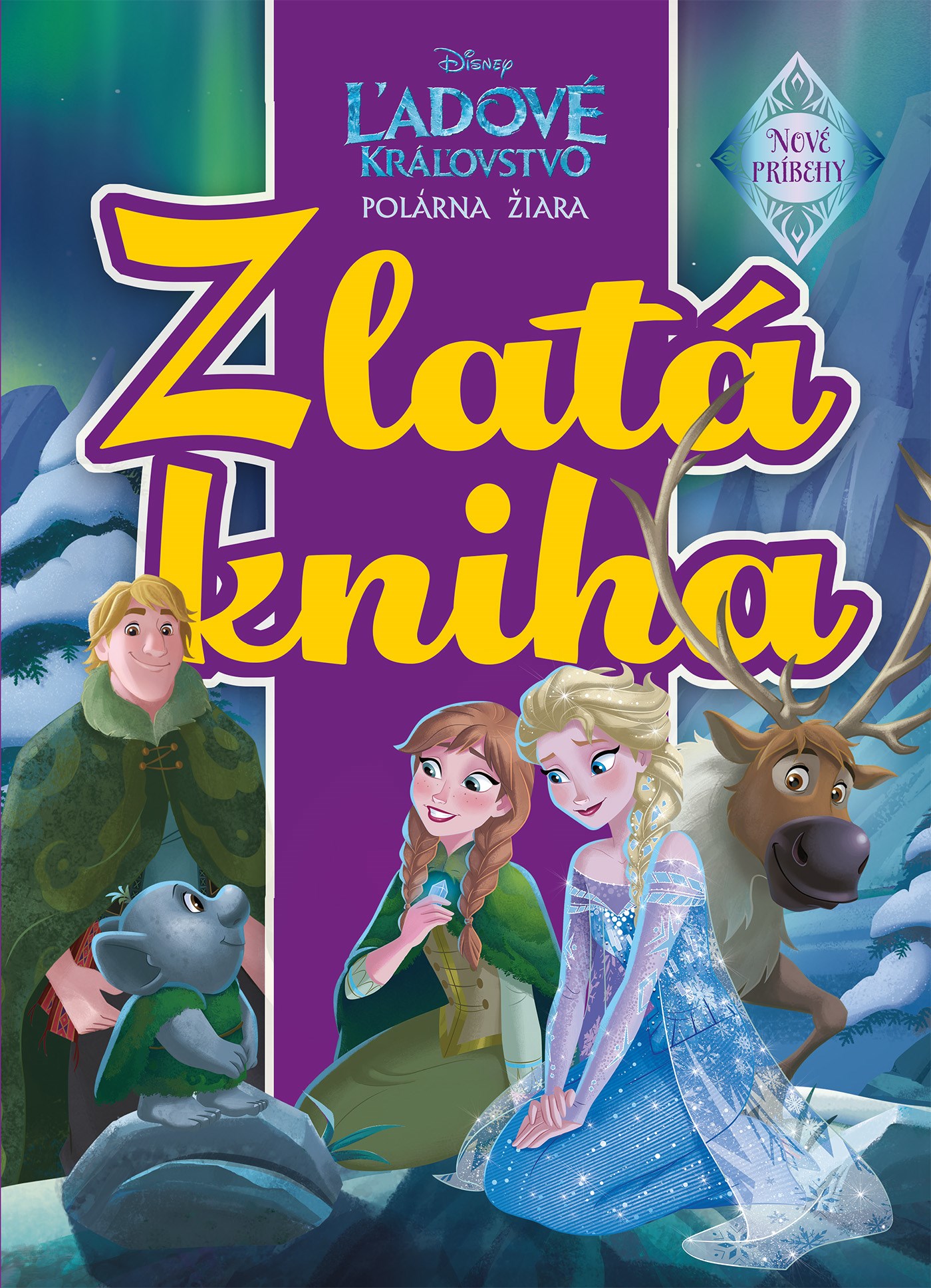 Ľadové kráľovstvo - Polárna žiara Zlatá kniha