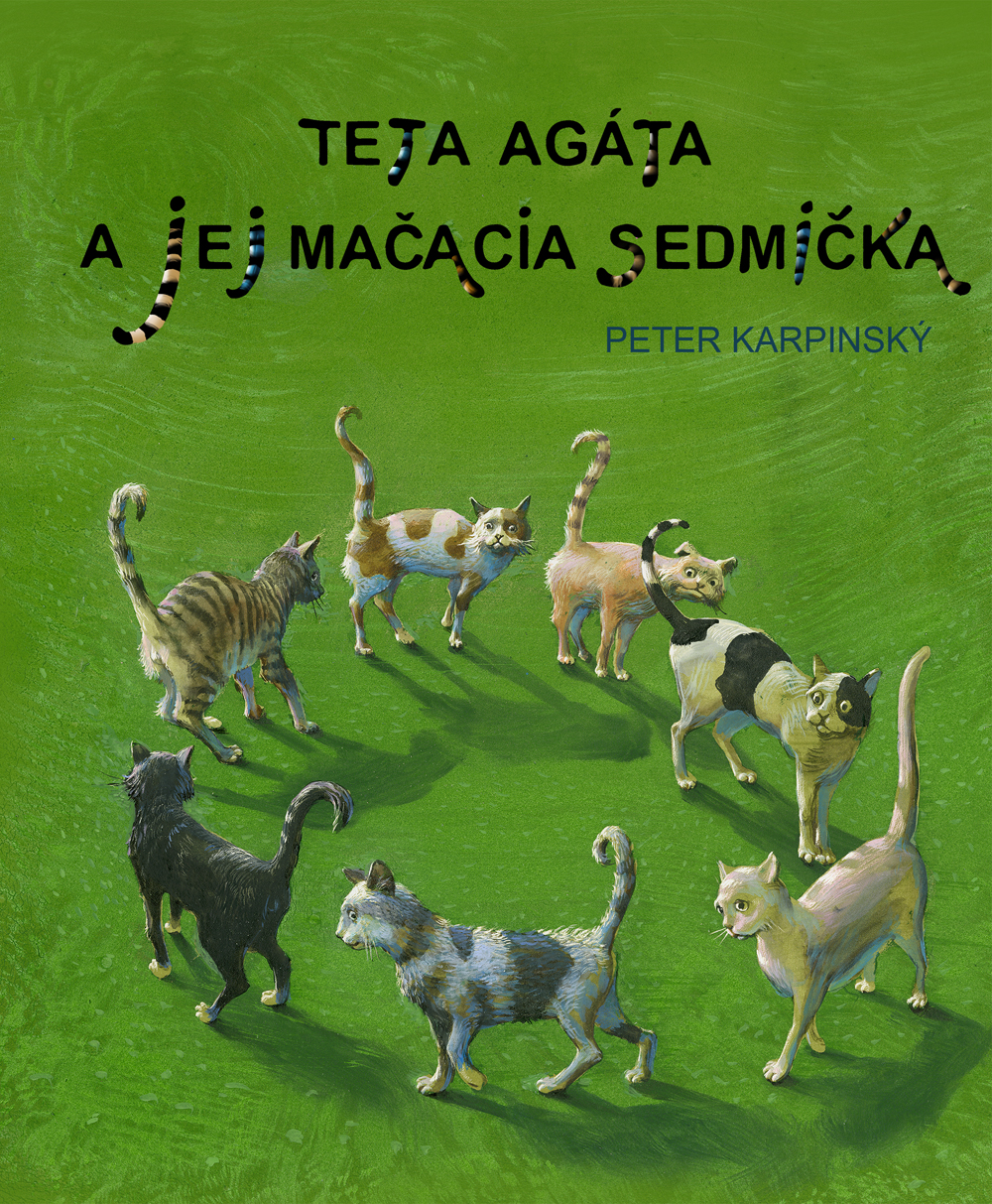 Kniha Teta Agáta a jej mačacia sedmička
