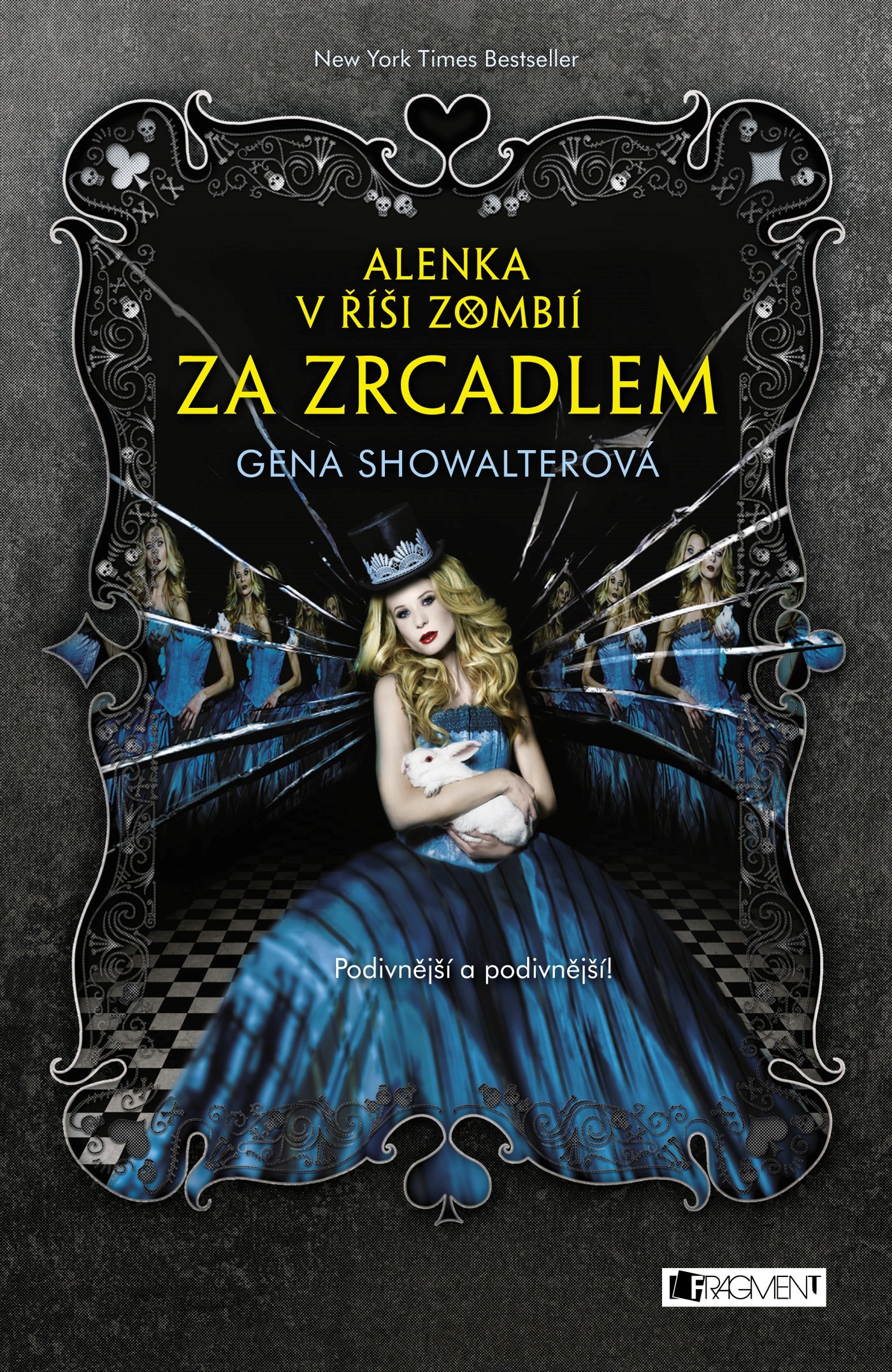 Kniha Alenka v říši zombií: Za zrcadlem