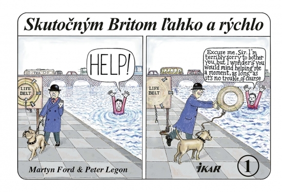 Kniha Skutočným Britom ľahko a rýchlo 1 - Peter Legon,Martyn Ford