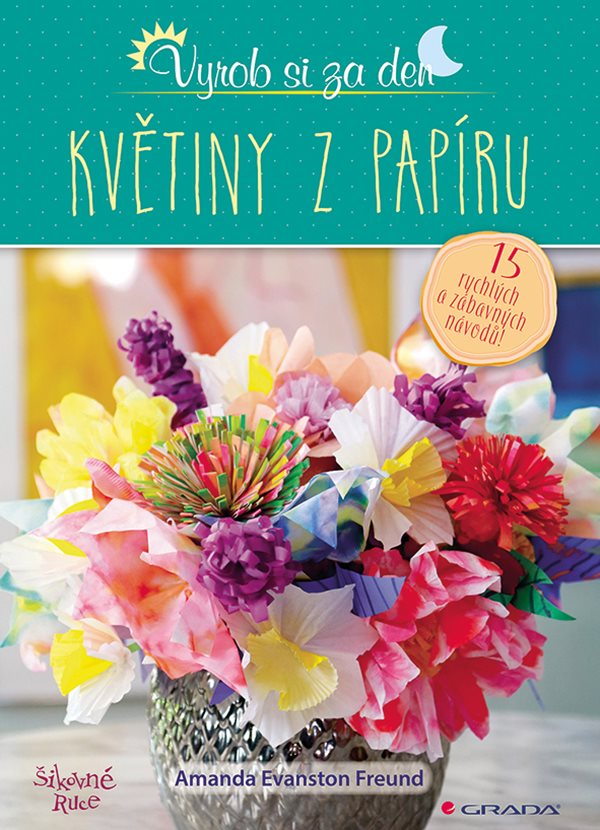 Kniha Květiny z papíru