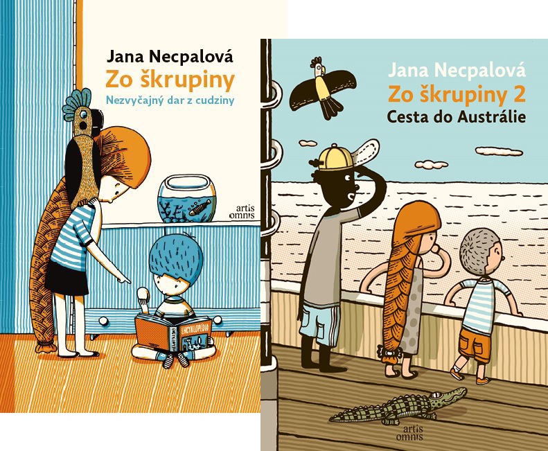 Kniha Zo škrupiny (Nezvyčajný dar z cudziny)