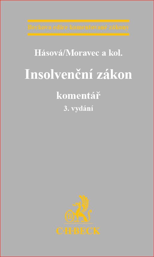 Kniha Insolvenční zákon (3. vydání - Komentář)