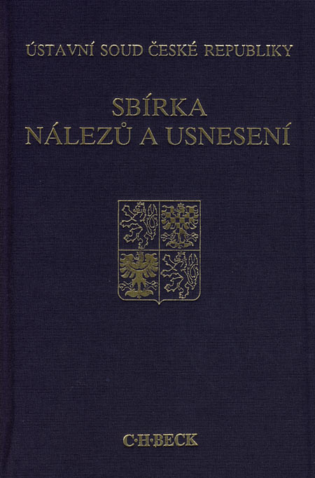 Sbírka nálezů a usnesení 34 (ročník 2004