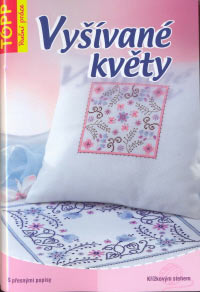 Kniha Vyšívané květy