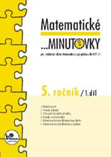 Kniha Matematické minutovky pro 5. ročník / 1. díl