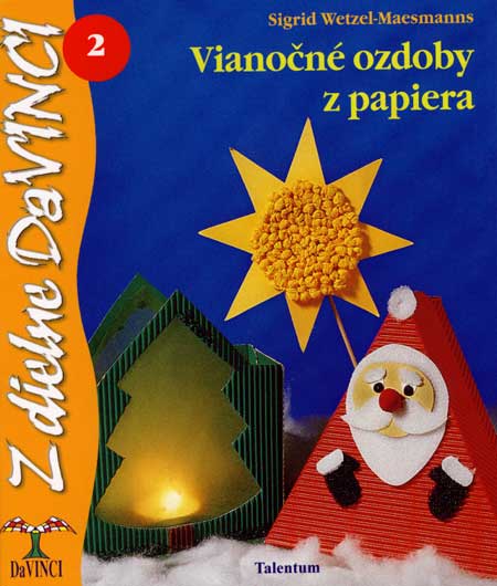 Kniha Vianočné ozdoby z papiera