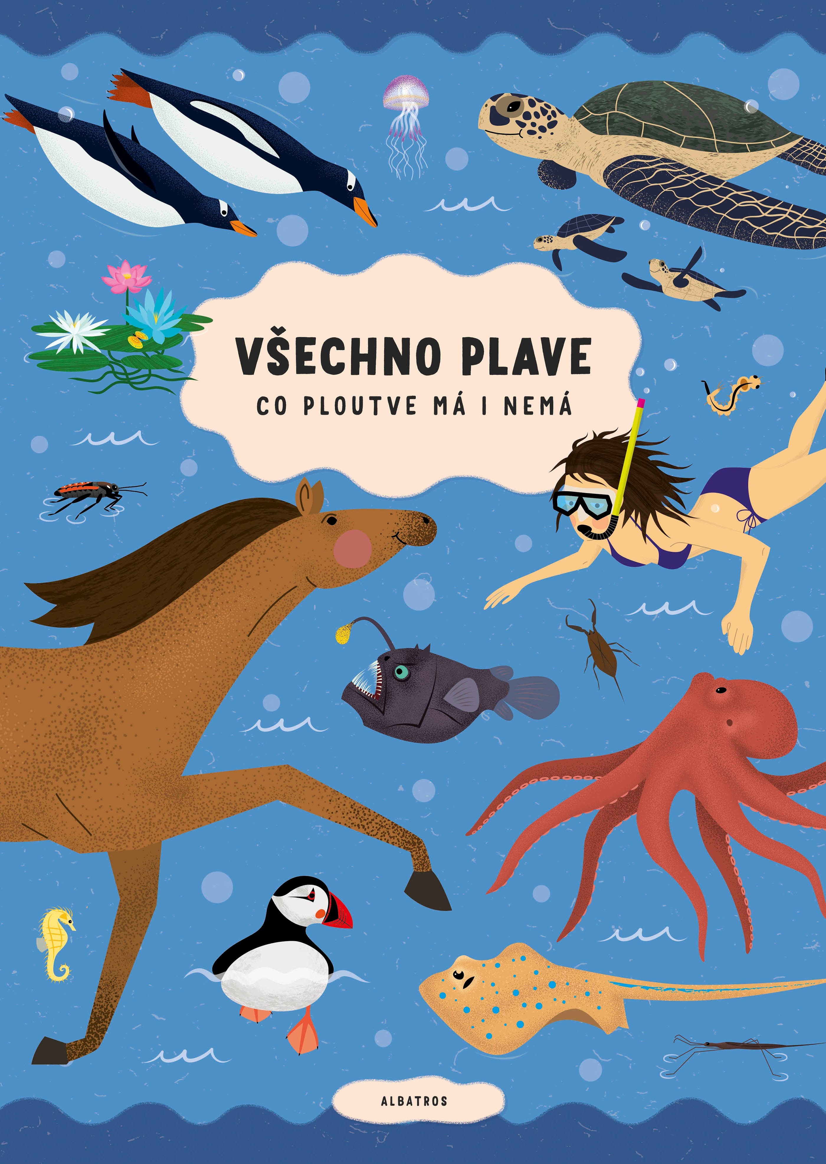 Kniha Všechno plave, co ploutve má i nemá