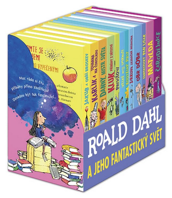 Kniha Roald Dahl a jeho fantastický svět - komplet