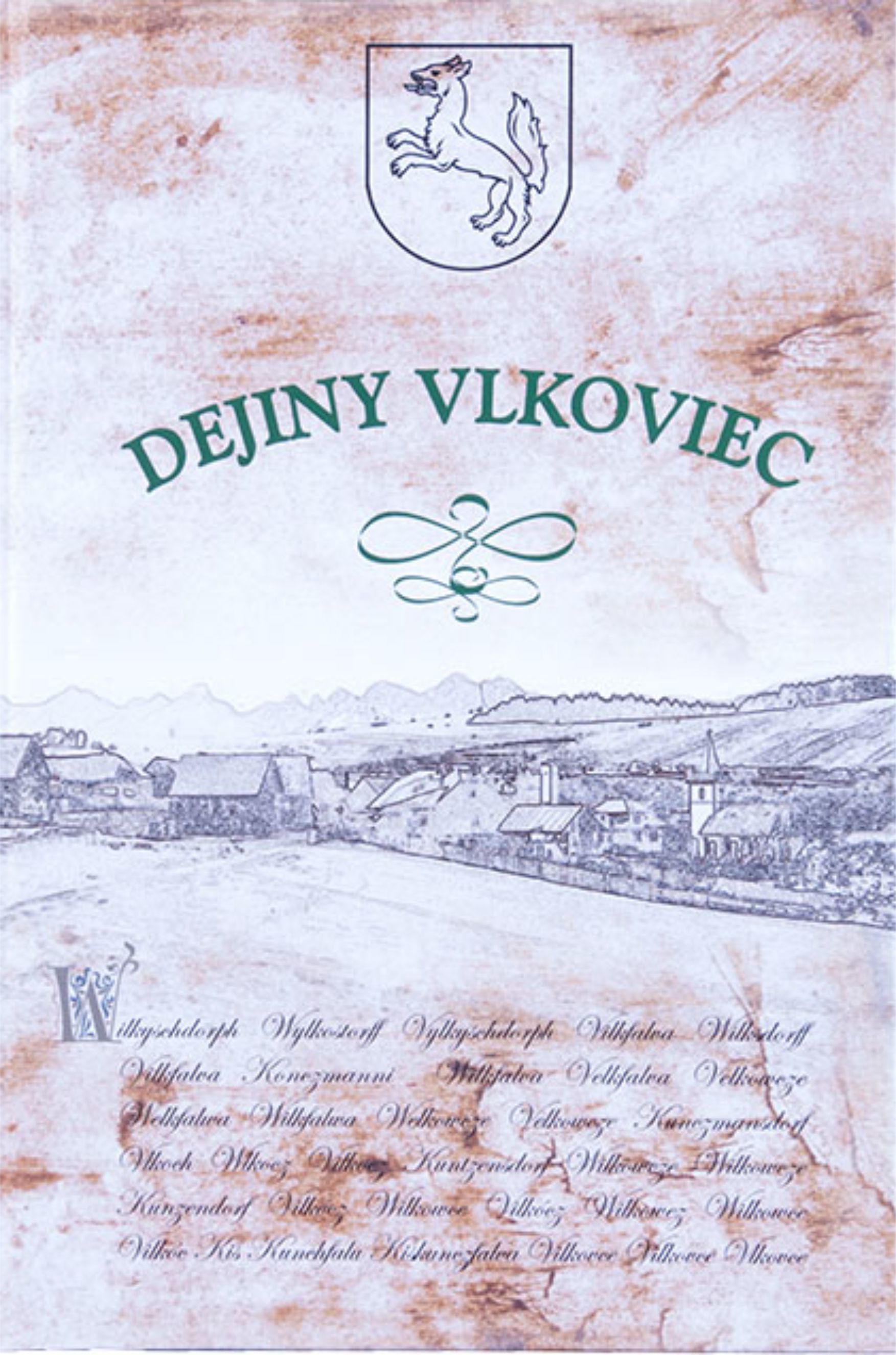 Kniha Dejiny Vlkoviec