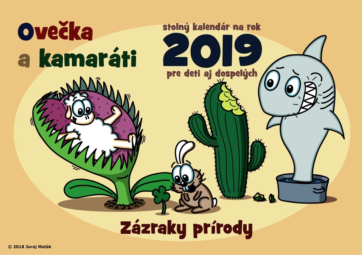 Kniha Ovečka a kamaráti 2019 (Zázraky prírody)