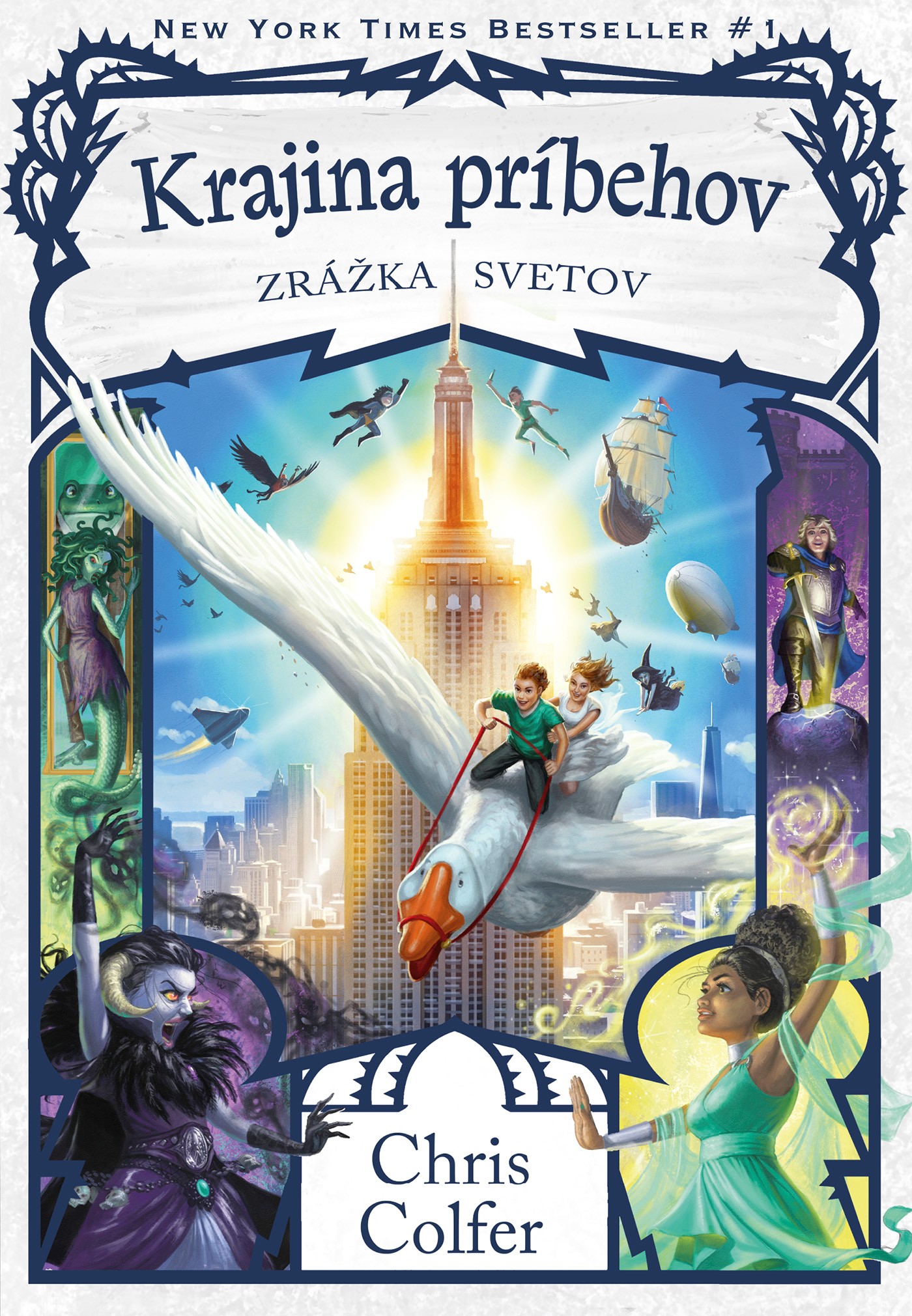 Kniha Krajina príbehov 6: Zrážka svetov - Chris Colfer,Petra Kýšková