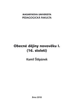 Obecné dějiny novověku I. (16. století)