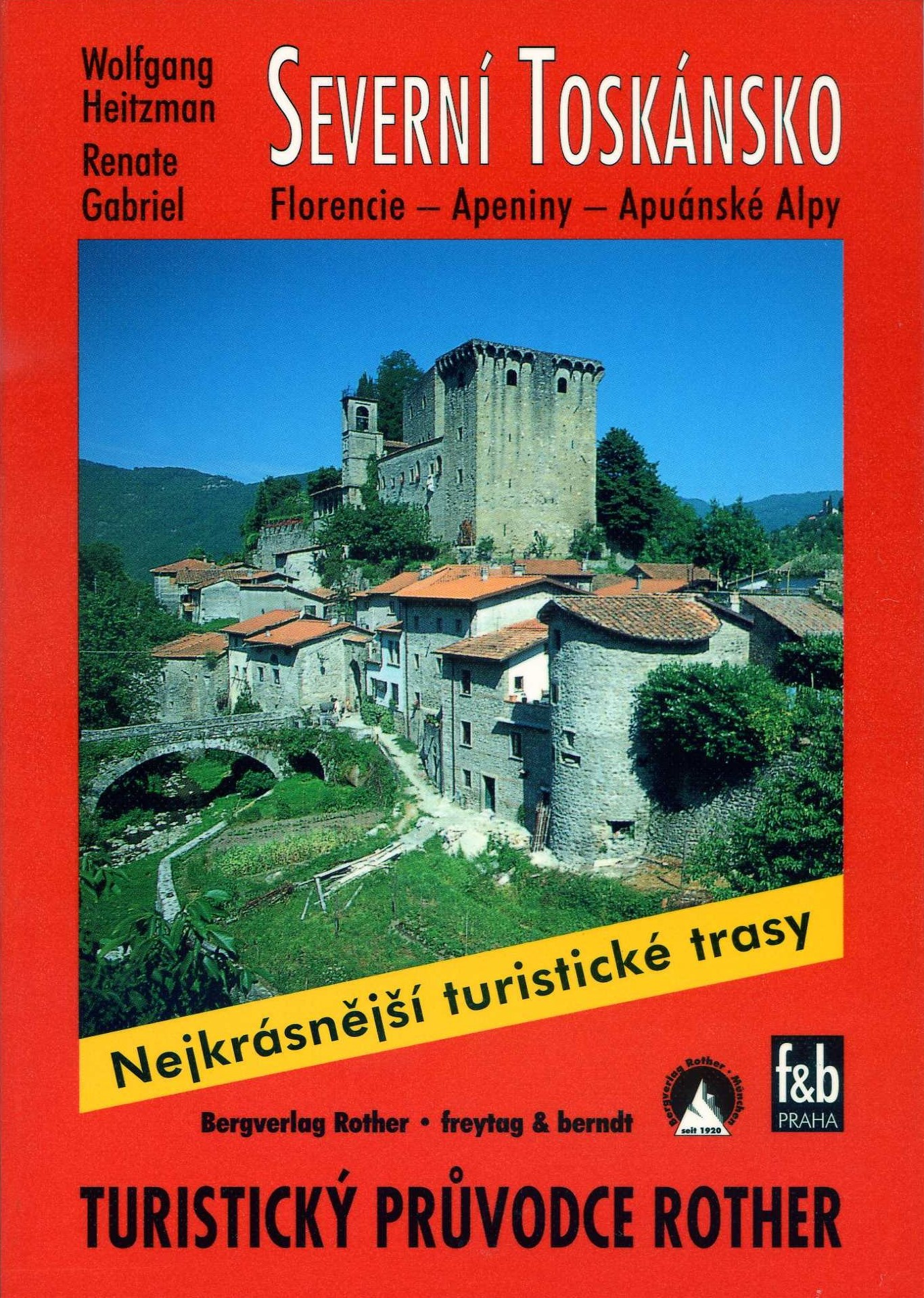 Kniha WF 23 Severní Toskánsko - Rother (Florencie - Apeniny