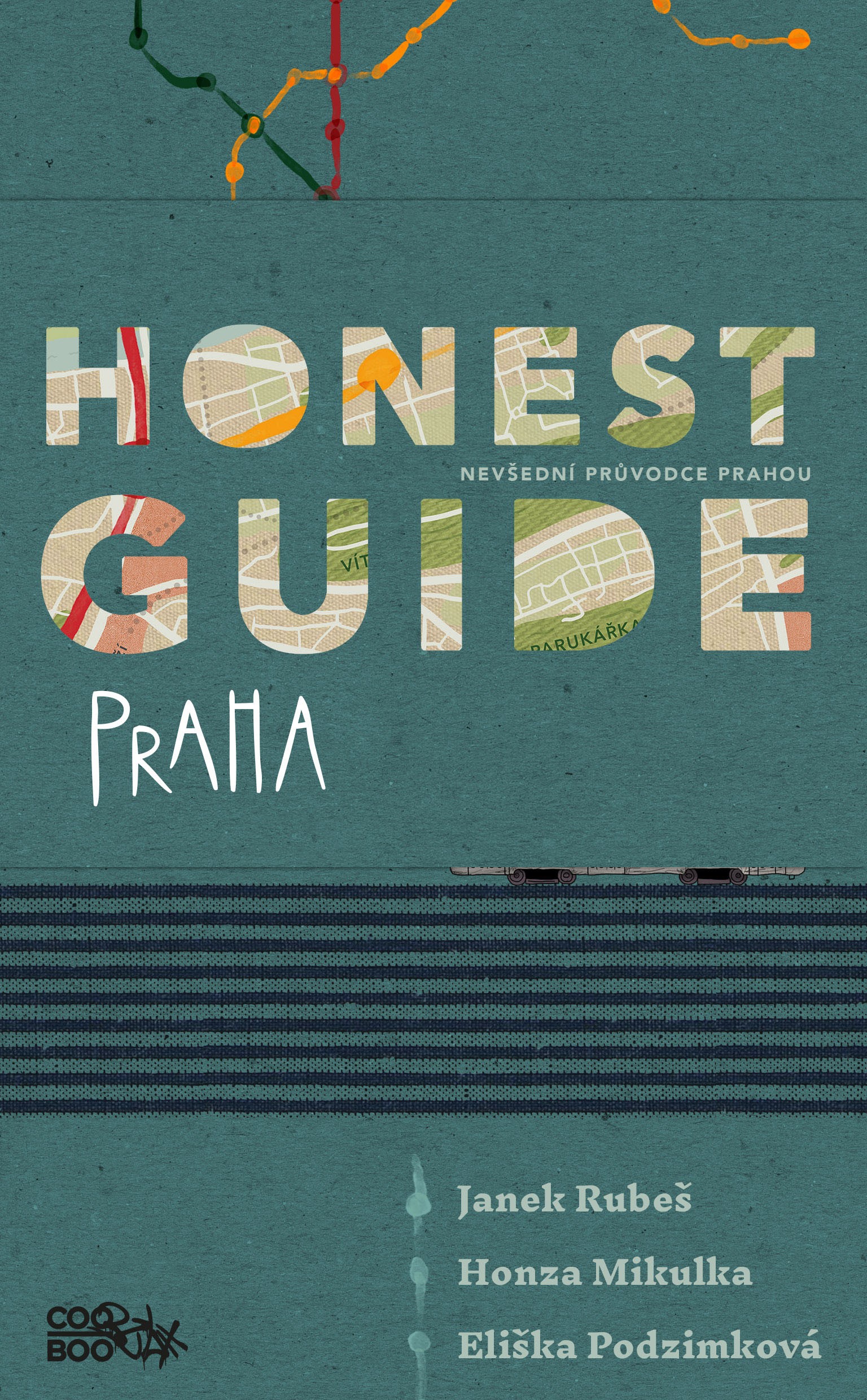 Kniha Honest Guide Praha