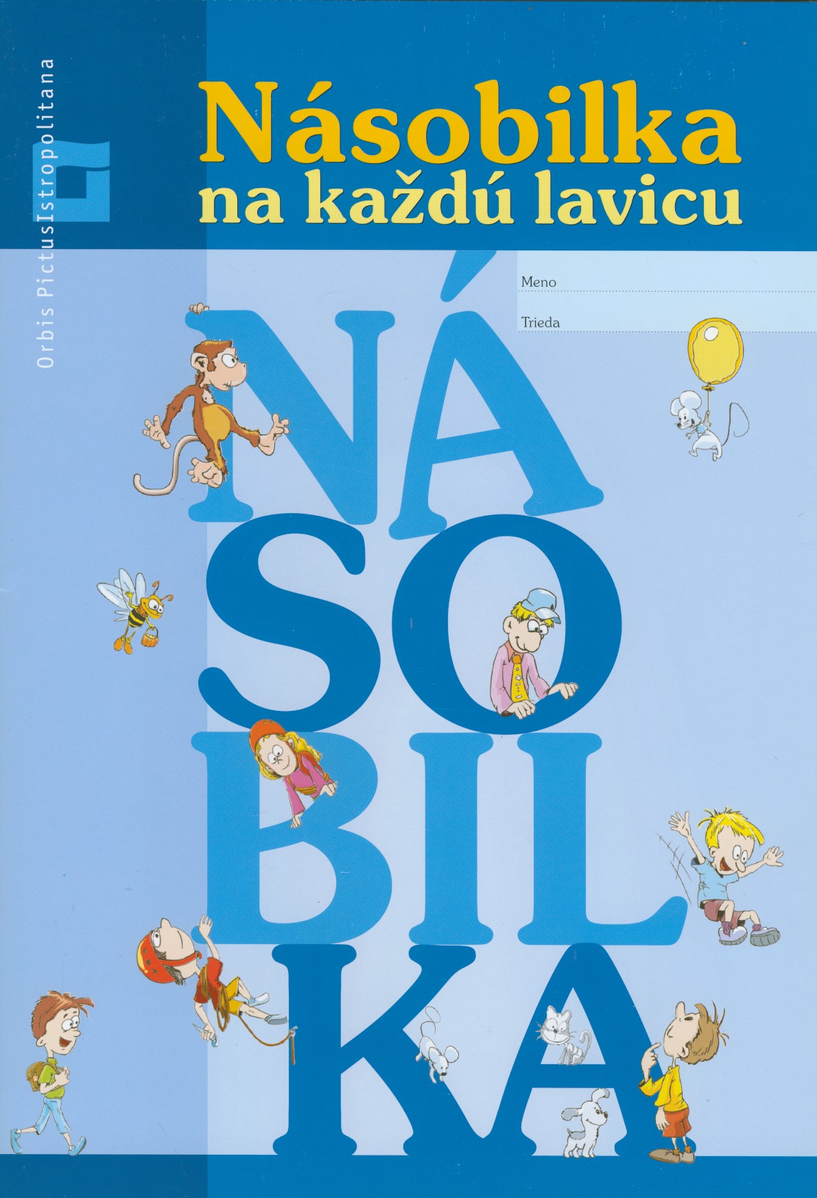 Kniha Násobilka na každú lavicu