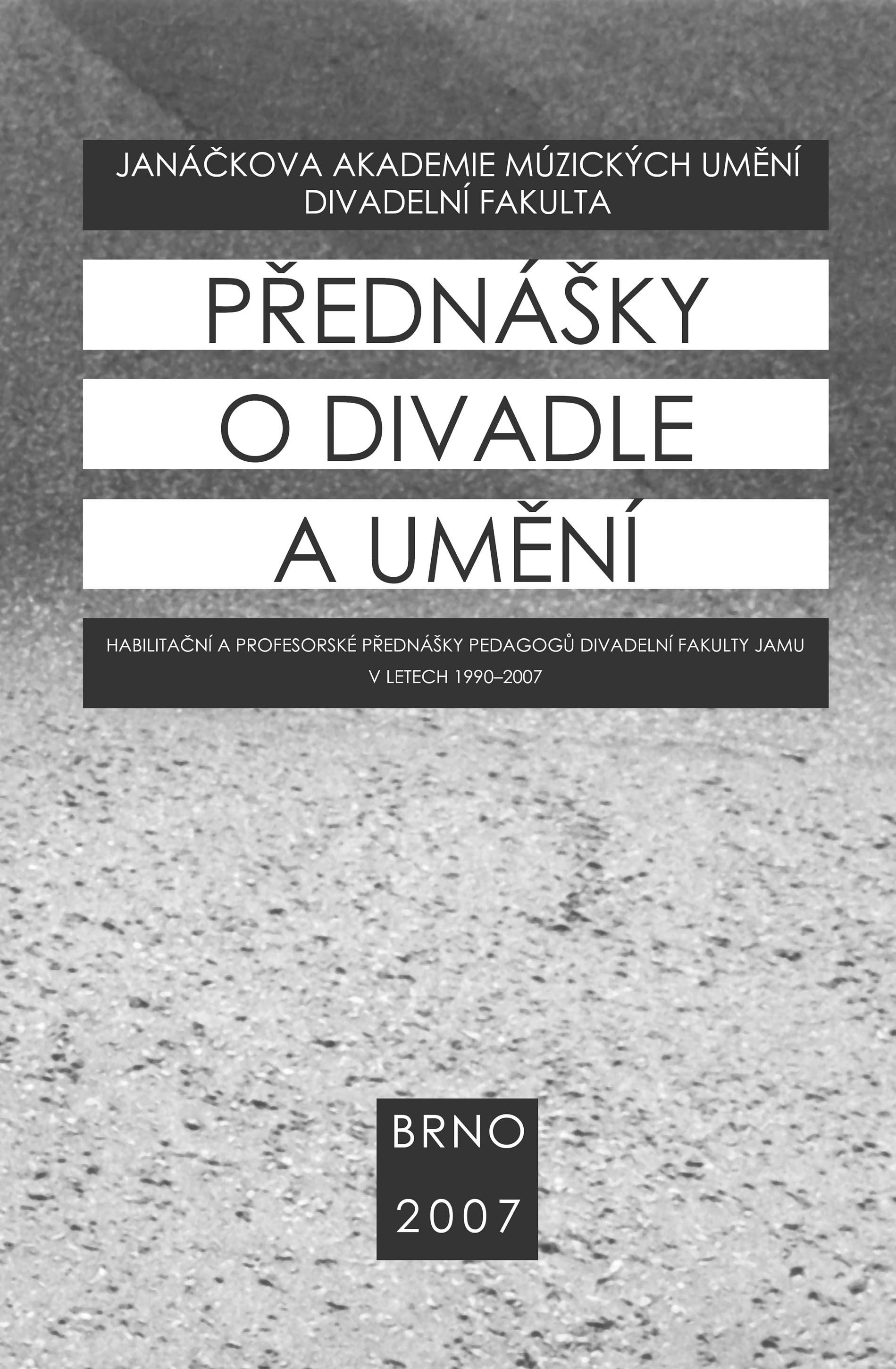 Přednášky o divadle a umění - Kolektív autorov kúpite na Gorila.sk
