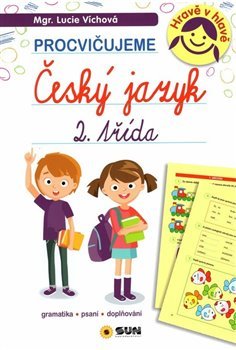 Kniha Český jazyk 2. třída - procvičujeme