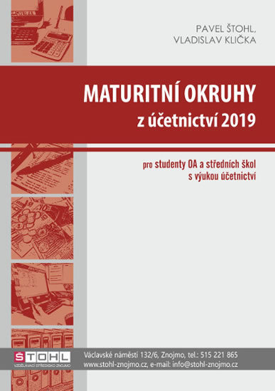 Kniha Maturitní okruhy z účetnictví 2019