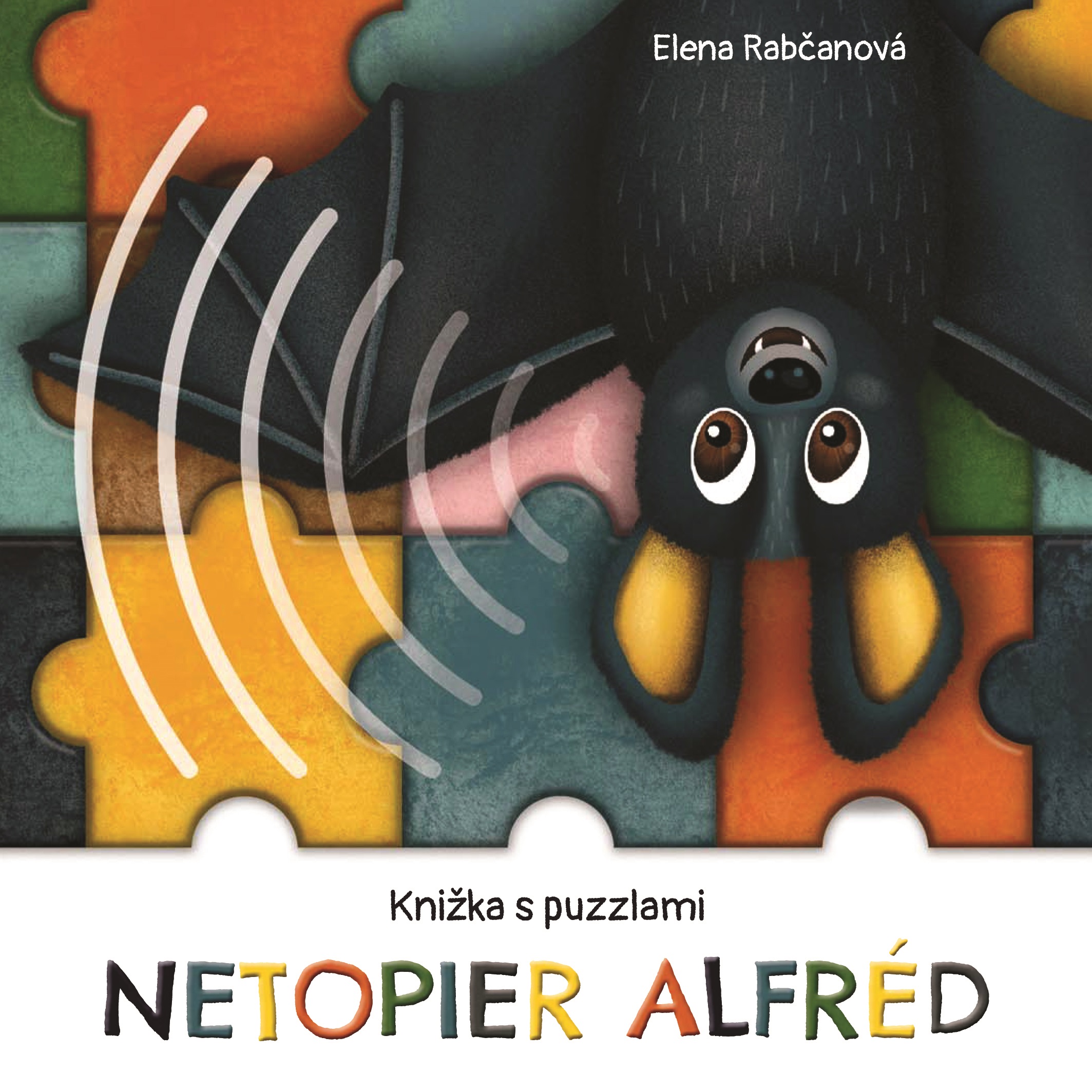 Netopier Alfréd - knižka s puzzlami kúpite na Gorila.sk