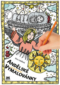 Kniha Andělské antistresové vymalovánky