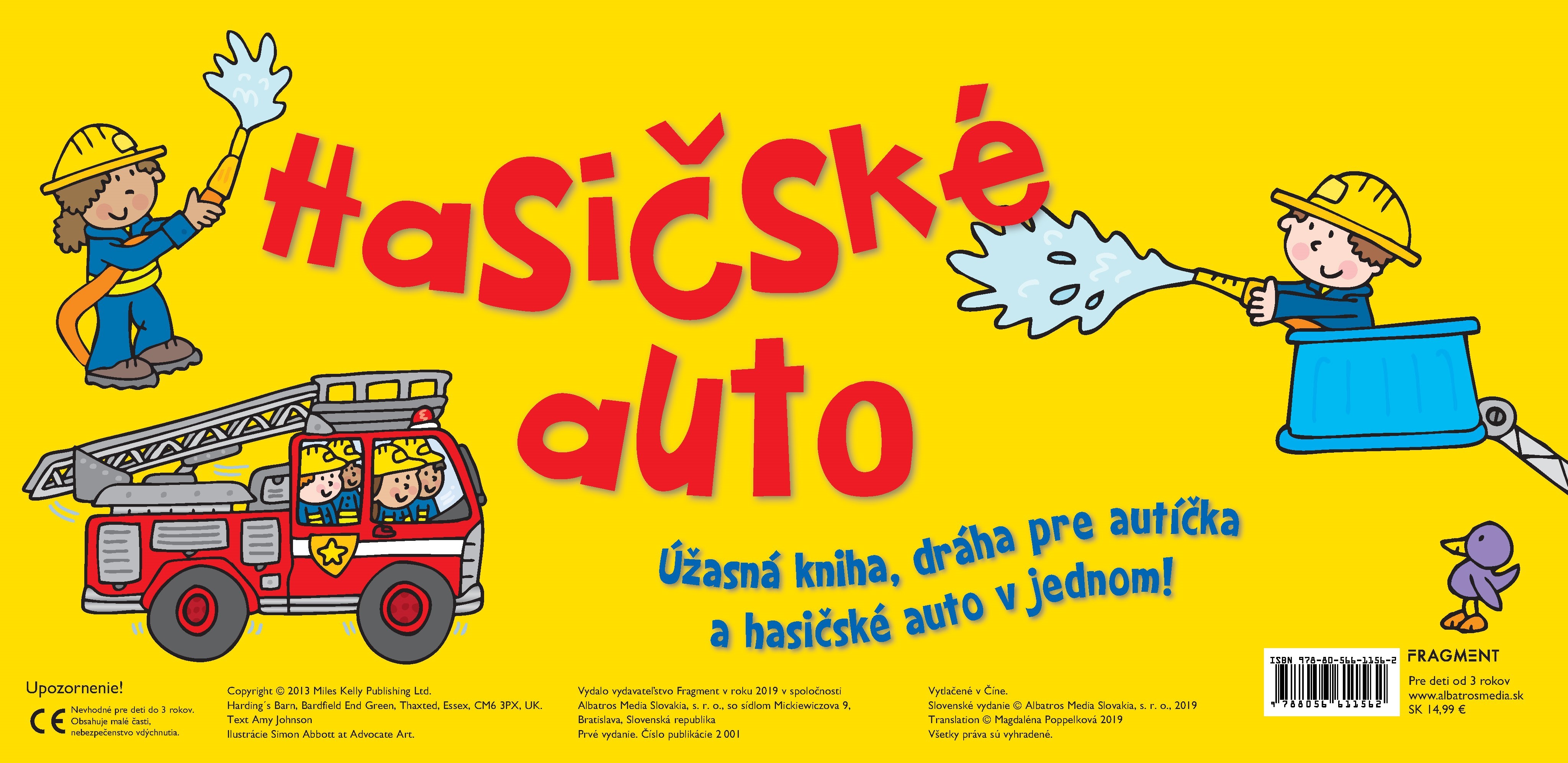 Kniha Hasičské auto (Zahraj sa)