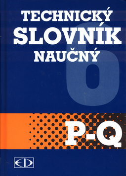 Kniha Technický slovník naučný P-Q (6. svazek)