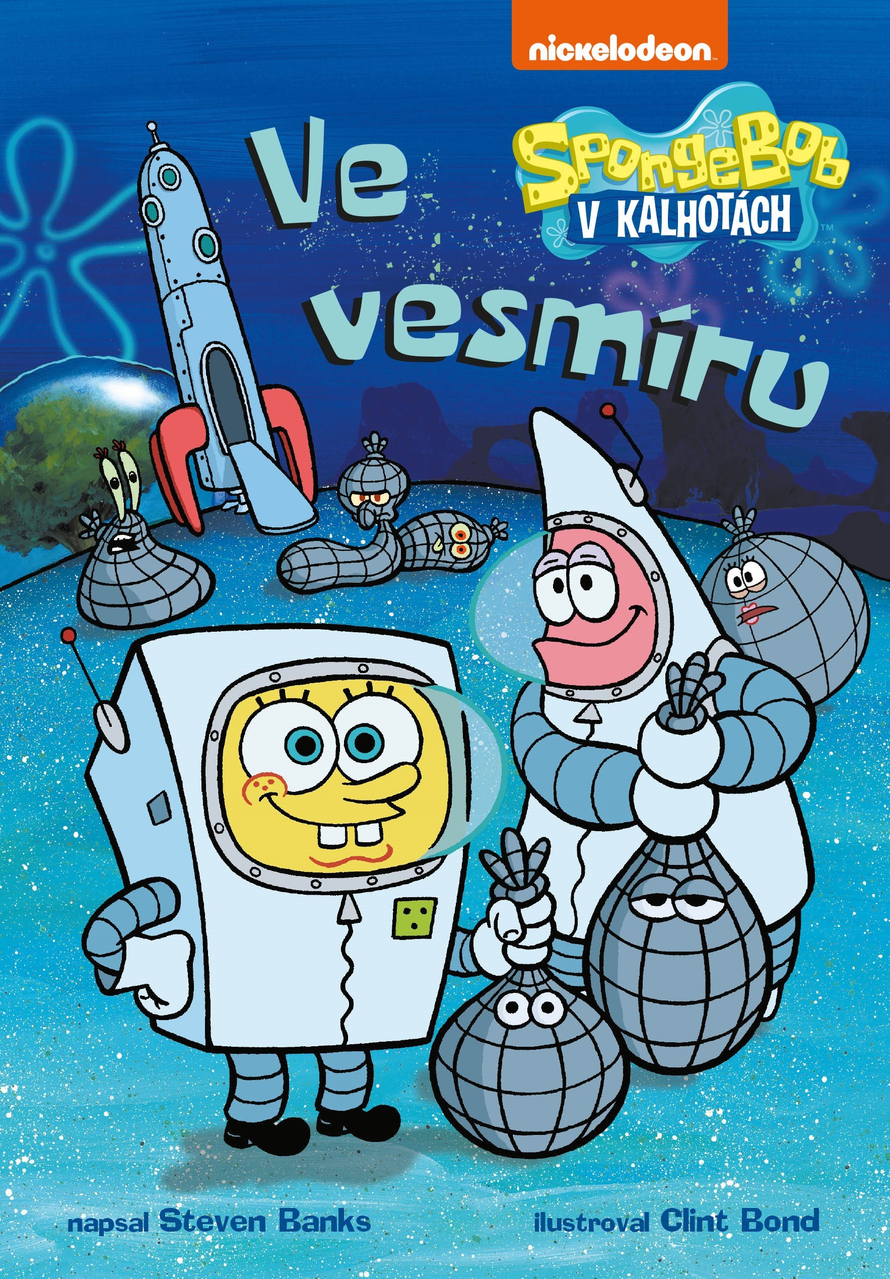 Kniha SpongeBob ve vesmíru