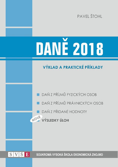 Kniha Daně 2018 (Výklad a praktické příklady)