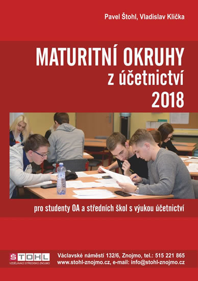 Kniha Maturitní okruhy z účetnictví 2018