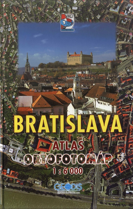 Kniha Bratislava - atlas ortofotomáp