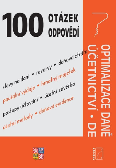 Kniha 100 otázek a odpovědí (Optimalizace daně, Účetnictví, Daňová evidence