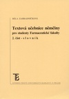 Textová učebnice němčiny pro studenty farmaceutické fakulty