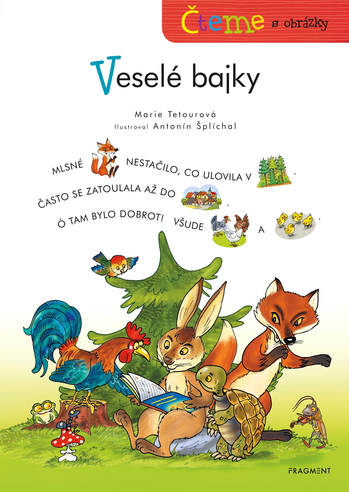 Kniha Čteme s obrázky: Veselé bajky