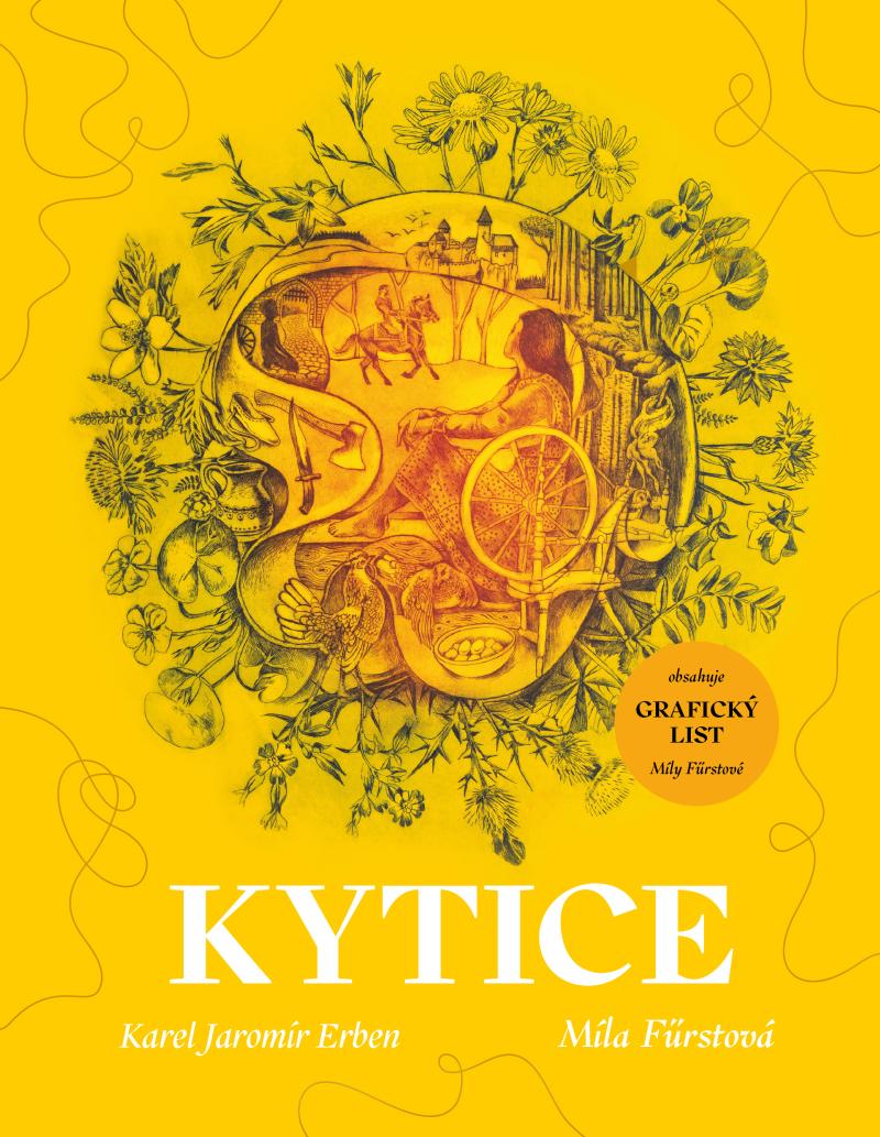 Kytice – luxusní vydání (Obsahuje grafický list Míly Fürstové z balady Vodník).

Snad nejznámější česká sbírka balad 19.