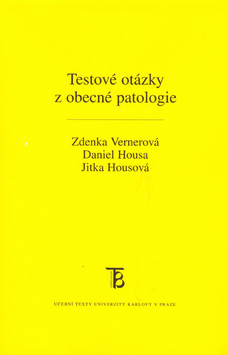 Kniha Testové otázky z obecné patologie