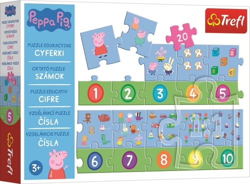 Prasátko Peppa / Čísla