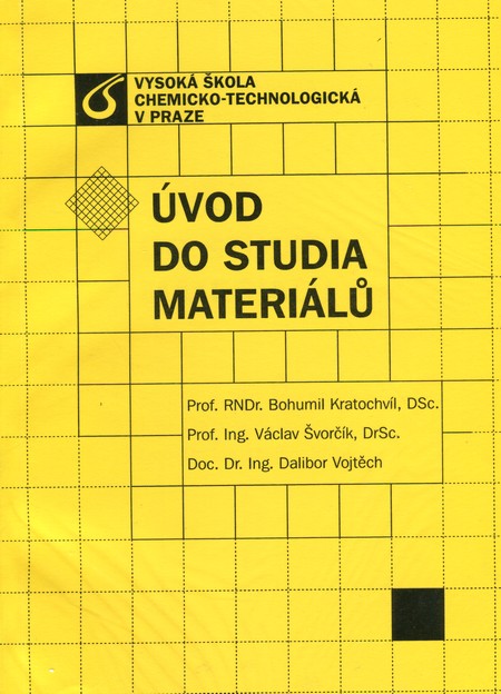 Kniha Úvod do studia materiálů